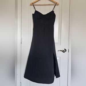 ASTR The Label Bustier Satin Dress